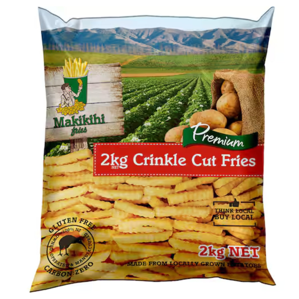 Makikihi Fries Frozen 2kg Crinkle cut